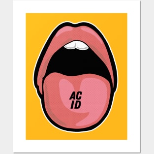 Acid Tongue Design Posters and Art